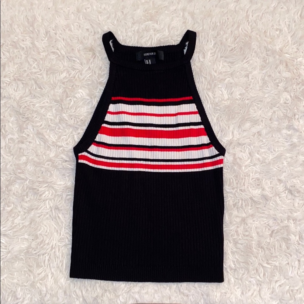 Halter Ribbed Top